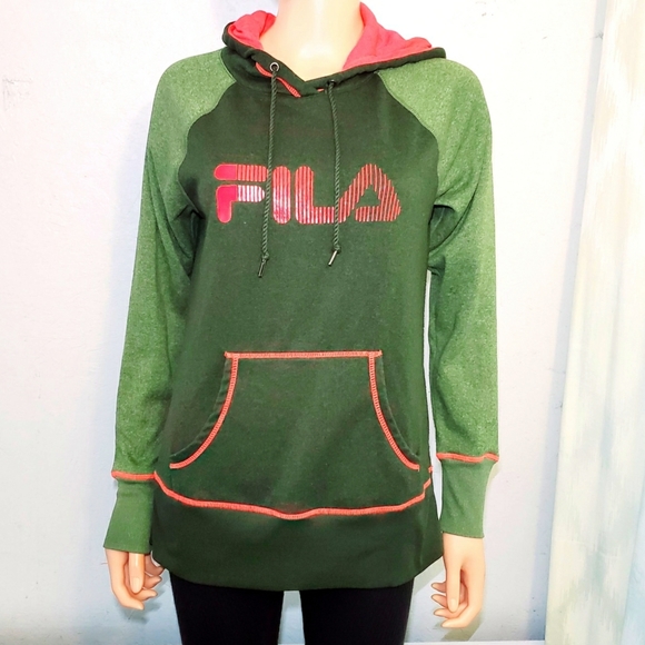fila sweatshirt green